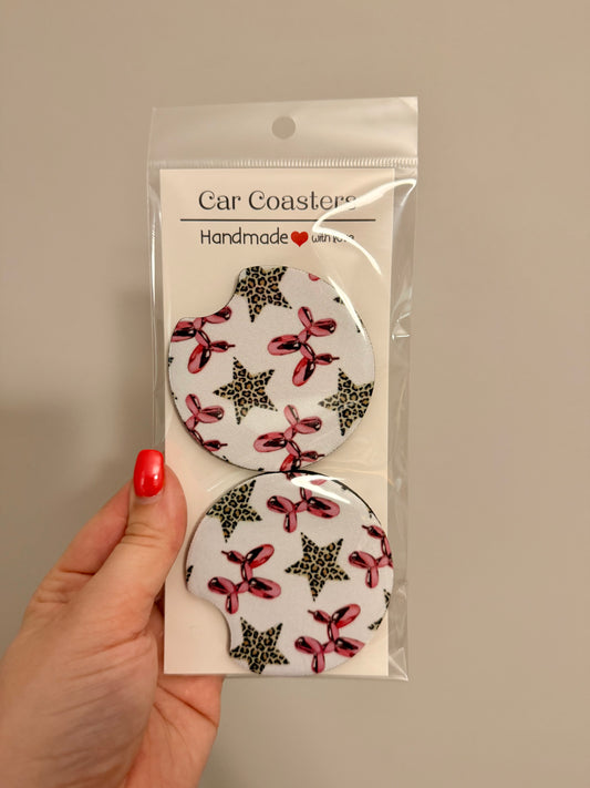 Star & Balloon Dog Coasters