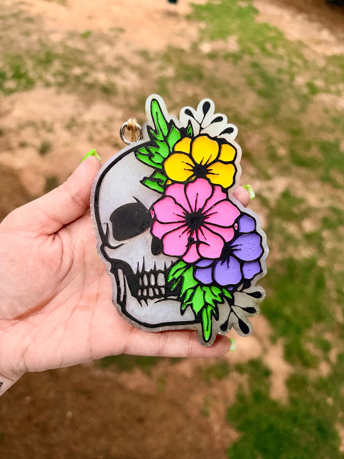 Floral Skull