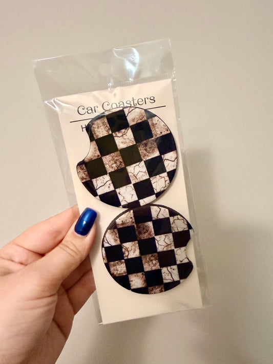 Checkered Coasters