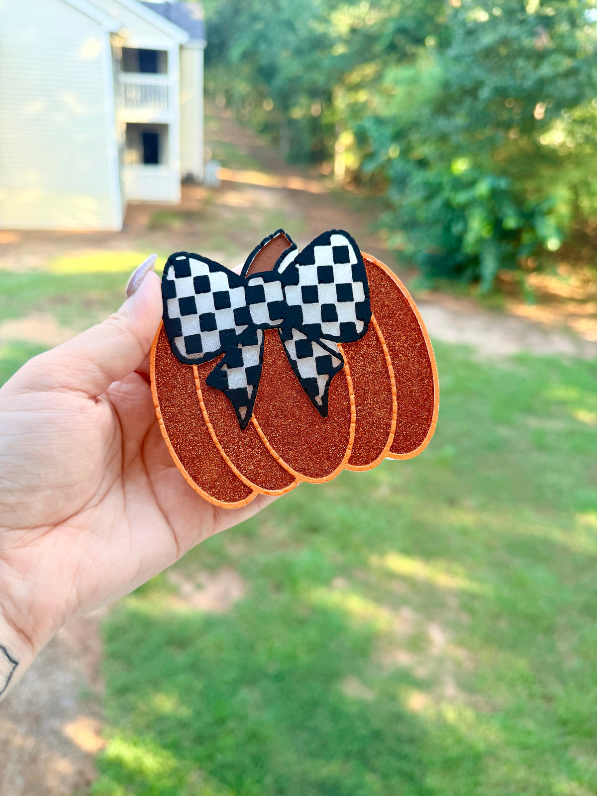 Checkered Pumpkin