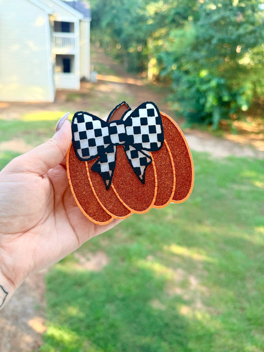 Checkered Pumpkin
